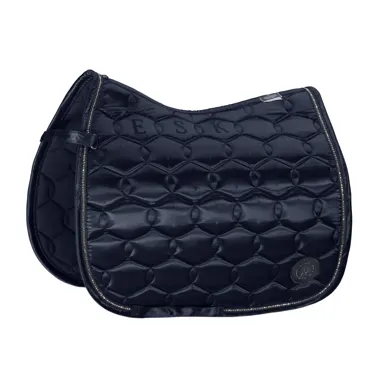 Eskadron Schabracke "Satin Crystal Platinium 22", Dressur, navy