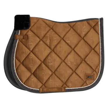 HV Polo Schabracke "Lauren", Dressur, cognac
