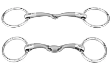 Sprenger SATINOX Unterlegtrense 12 mm einfach gebrochen - Edelstahl rostfrei